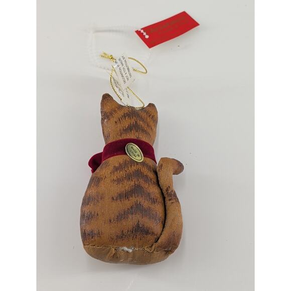 Vintage Bloomingdale Christmas Ornaments Lot Of 3 Champagne Bottle Cat Duck Boot - Picture 12 of 14